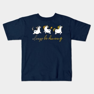 Dancing Unicorns Kids T-Shirt